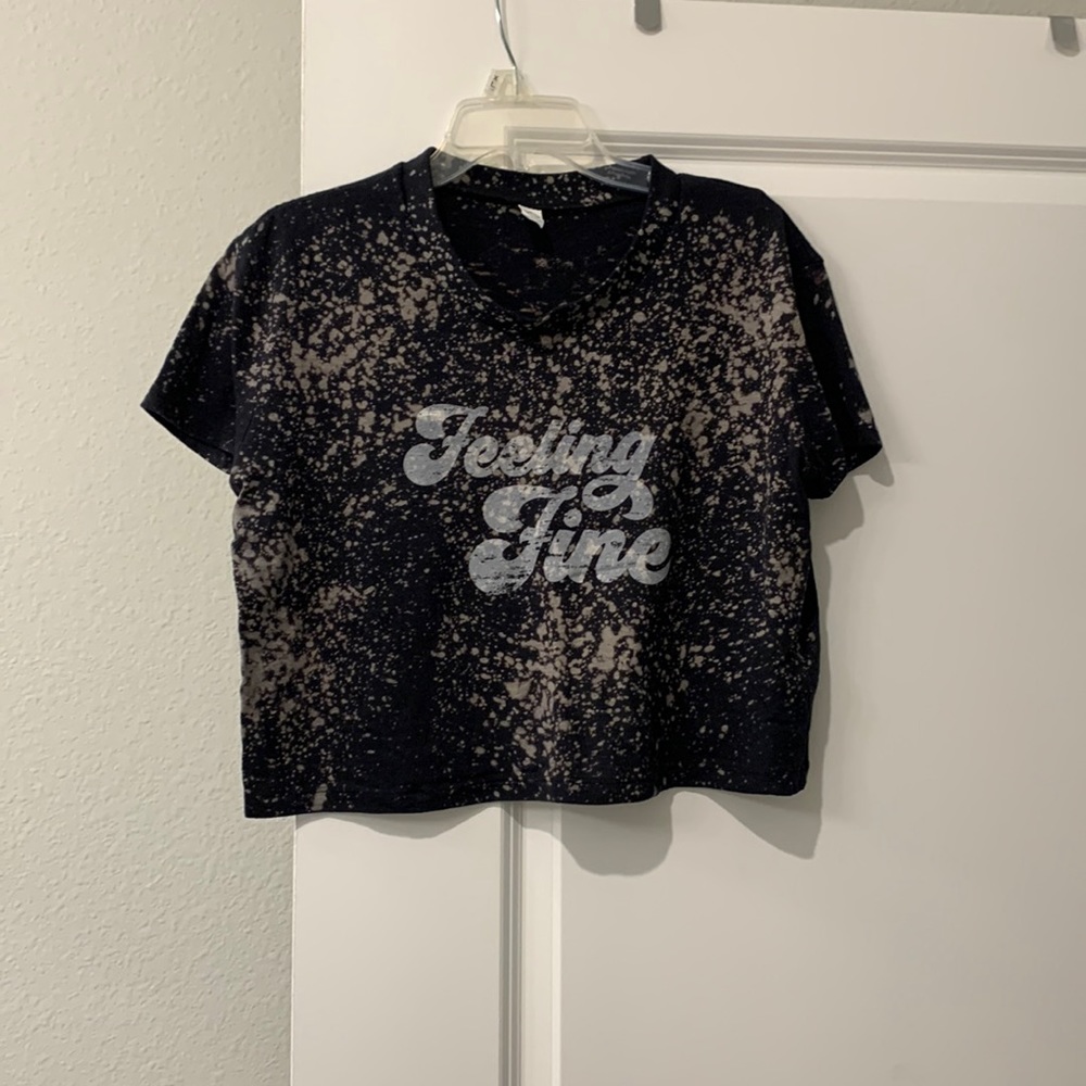 Feeling Fine Crop Tee